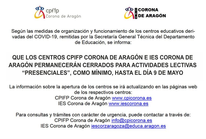 2020 Comunicado COVID 19